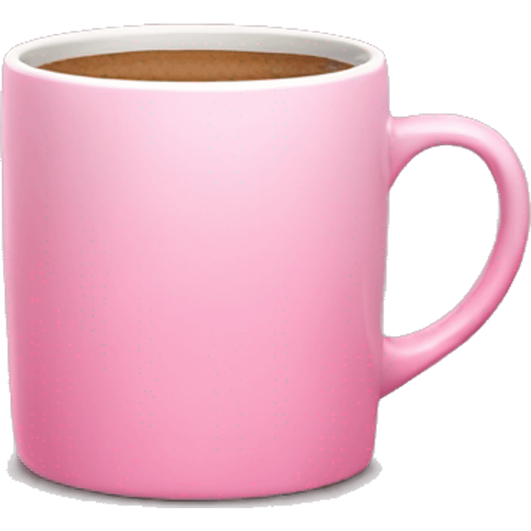 aesthetic pink mug emoji