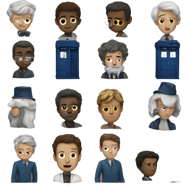 dr who emoji