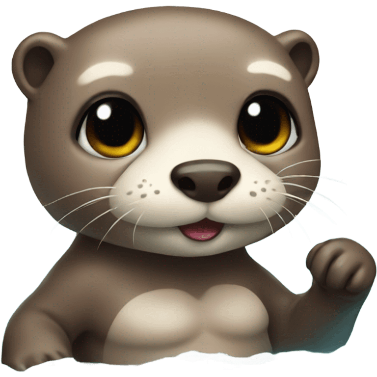 an bikini otter emoji