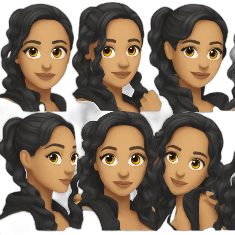 Amel Bent  emoji