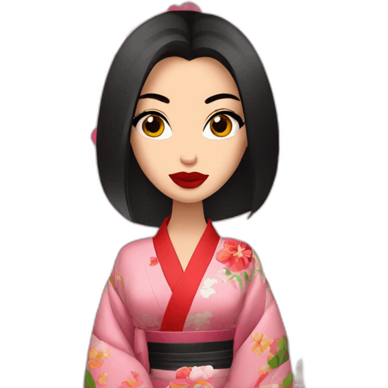 Megan fox in kimono emoji