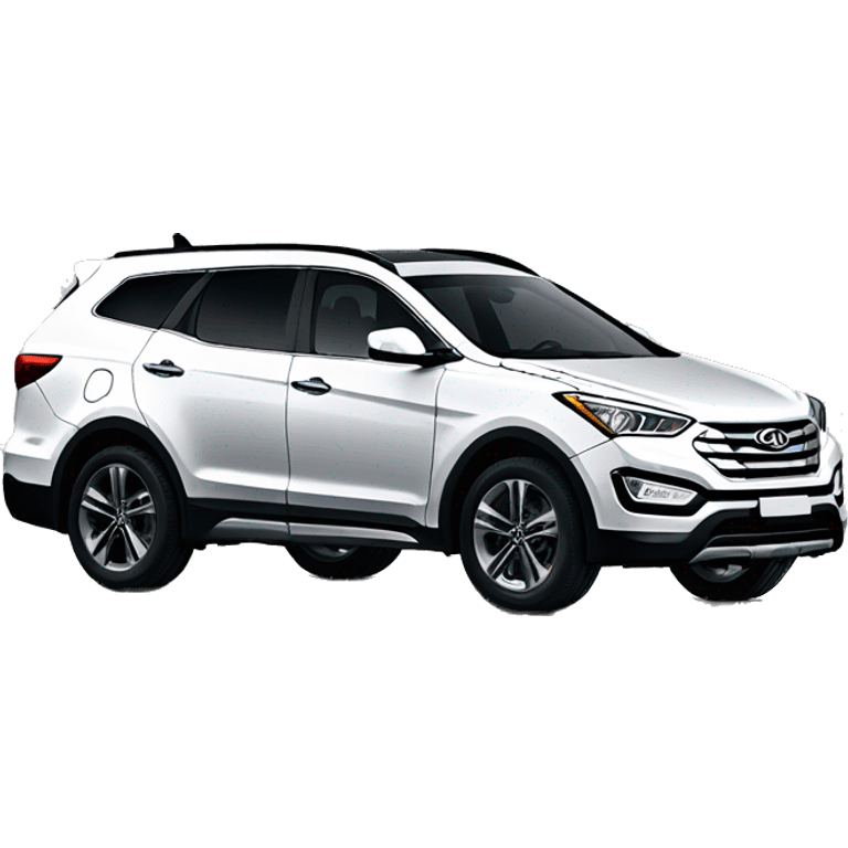 Hyundai santa fe 2016 black emoji