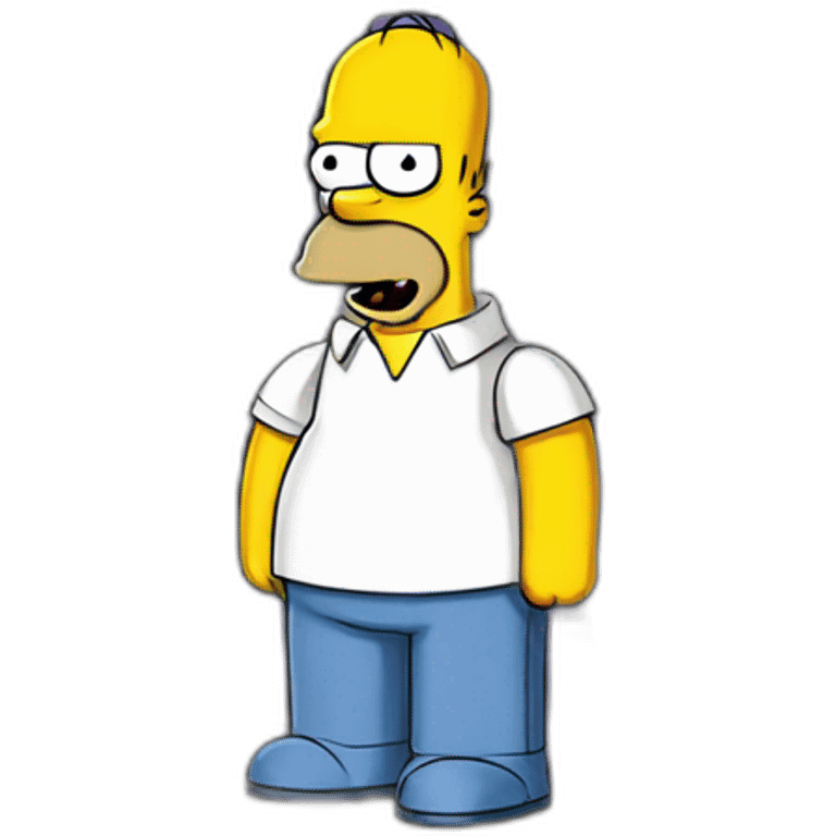 Homer simpson emoji