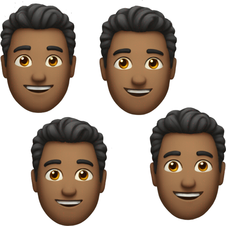 three man emoji