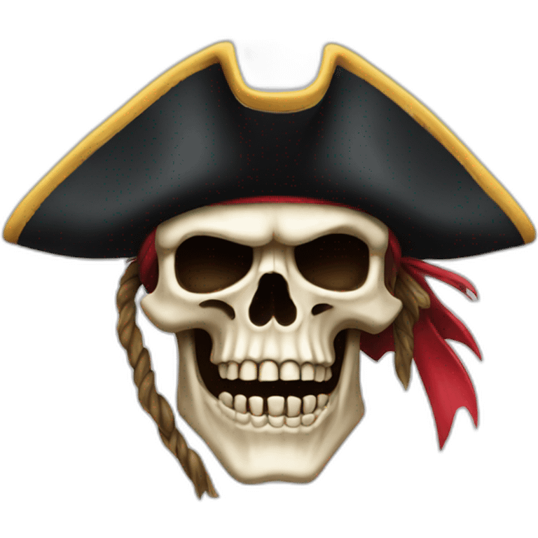 pirate skull emoji