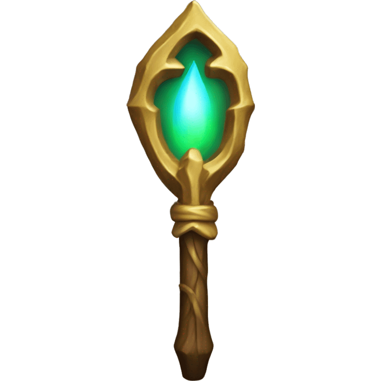 a mage staff emoji