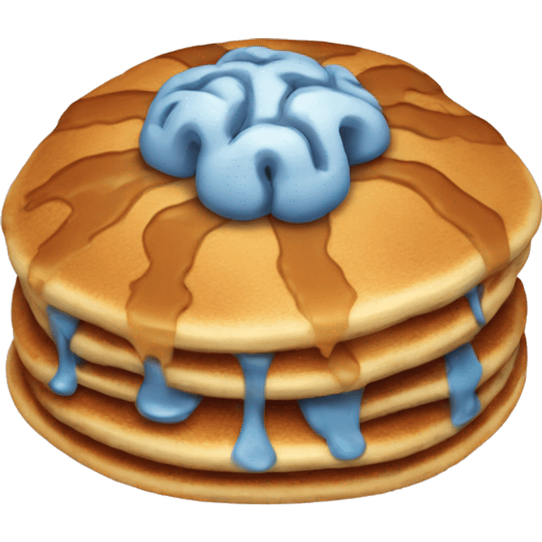 pancake brain emoji