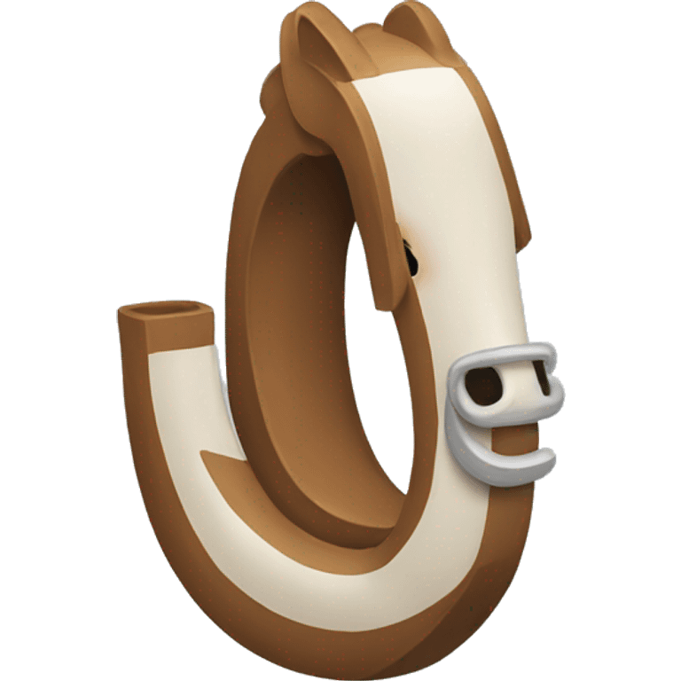 Horse shoe emoji