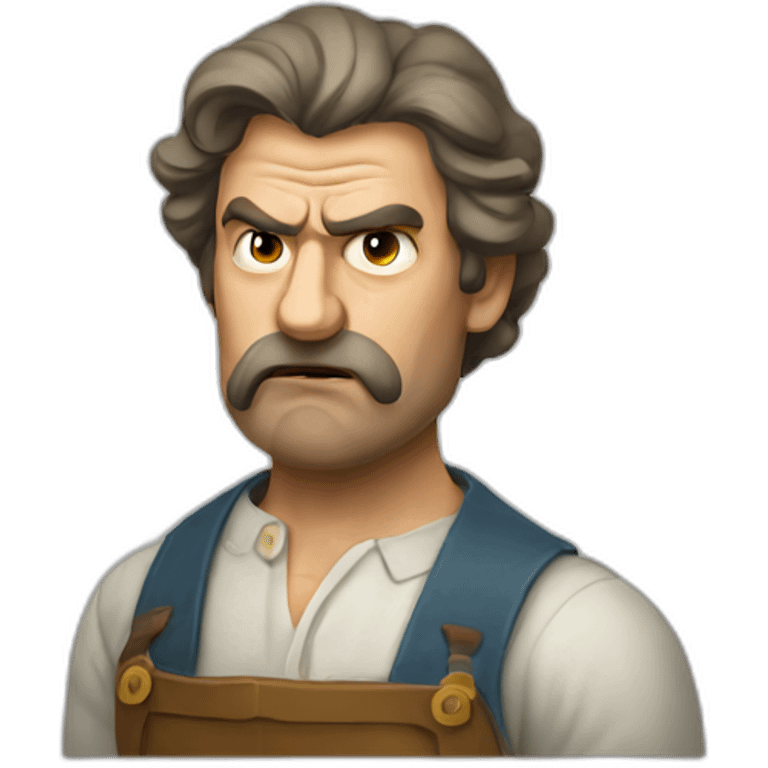 an angry austrian painter emoji