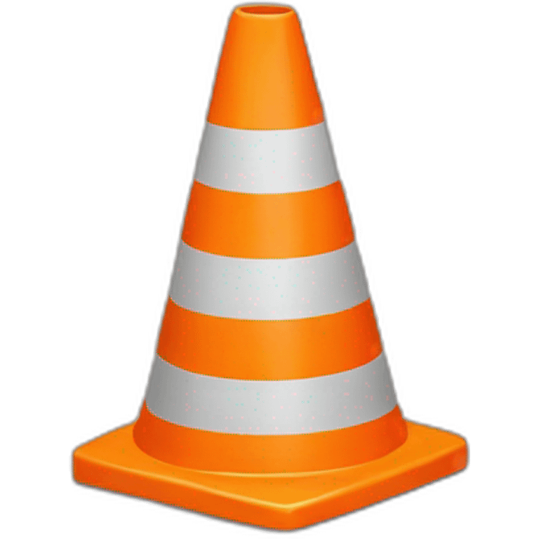 Road cone emoji