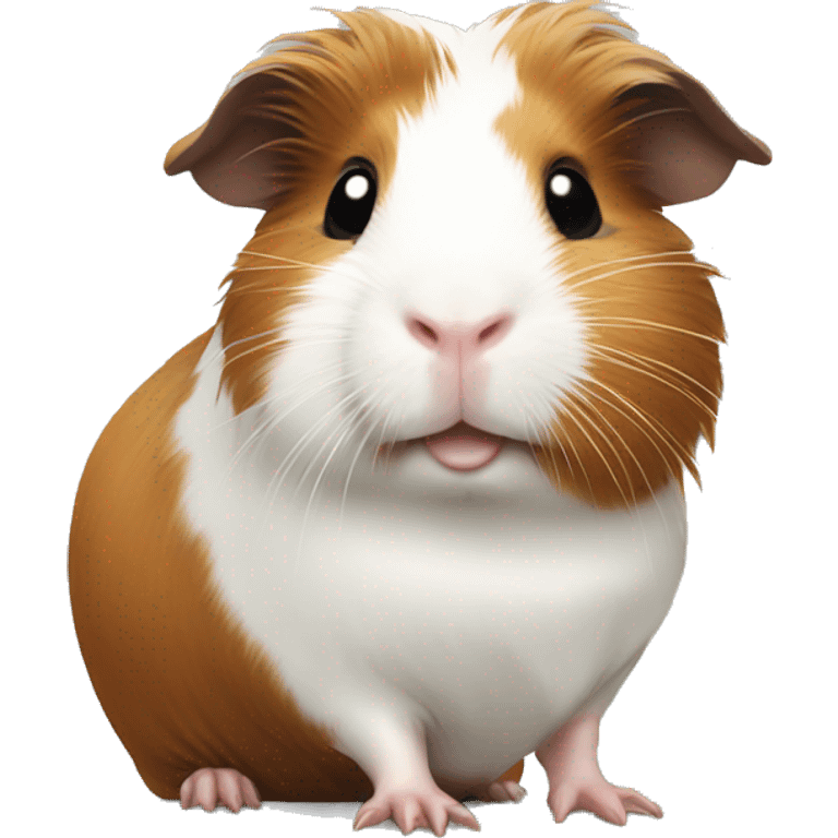 Guinea pig with cast emoji