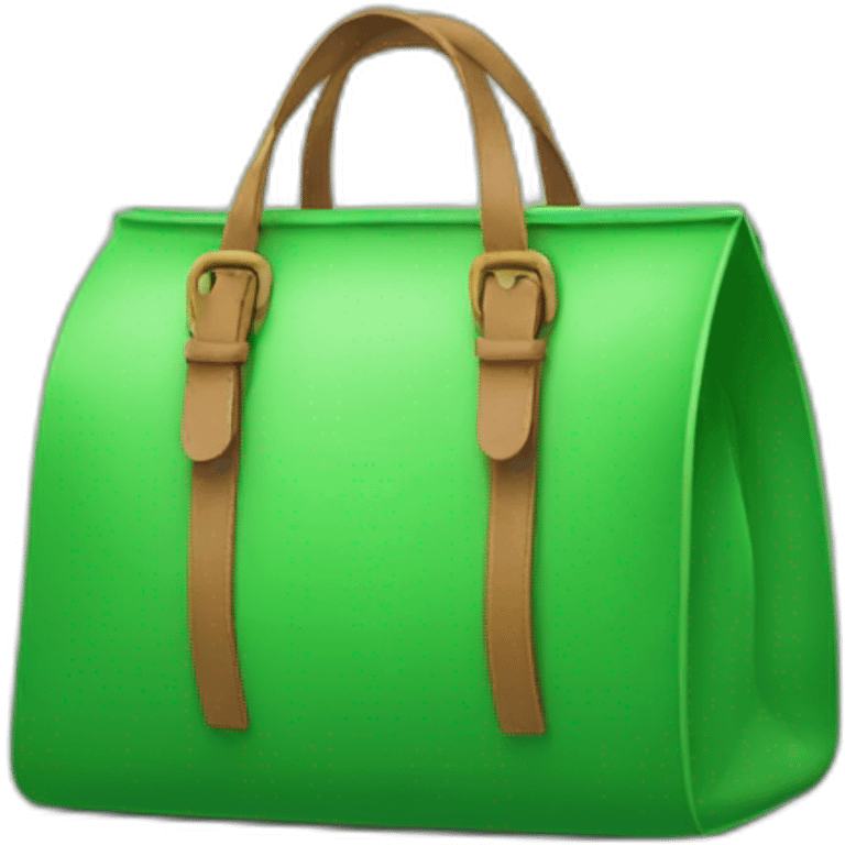 bag green emoji