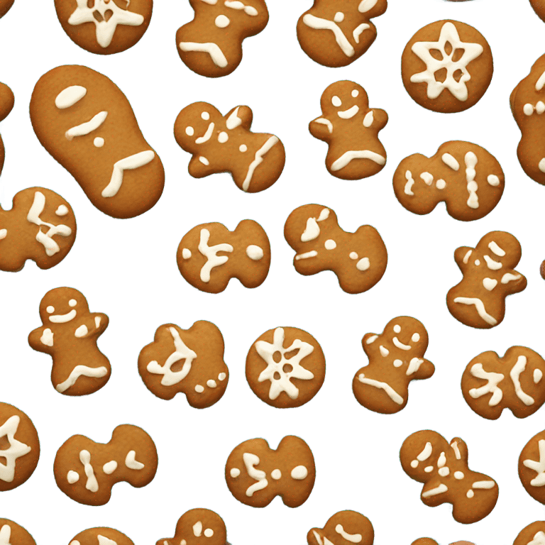 Ginger Bread cookie emoji