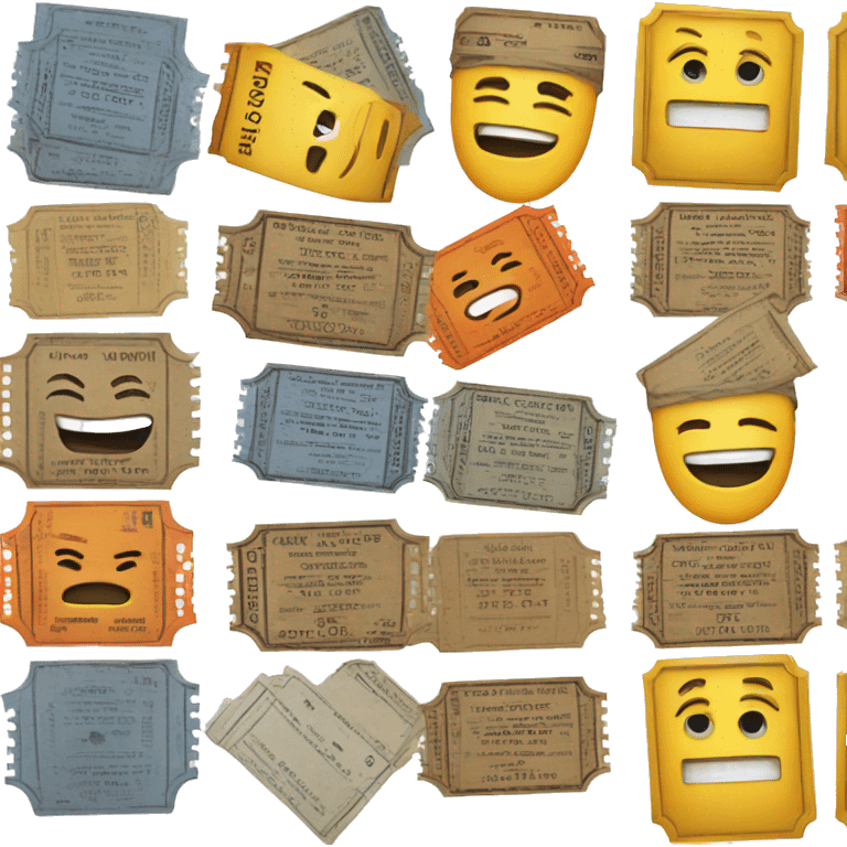 Movie tickets emoji