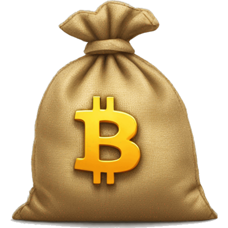 bitcoin money bag emoji