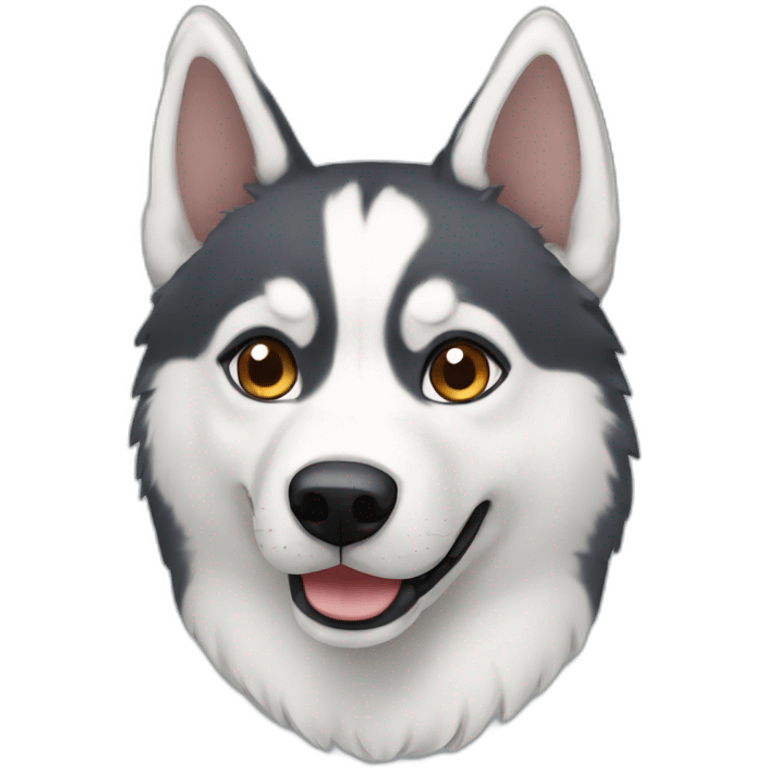 husky cooper color emoji