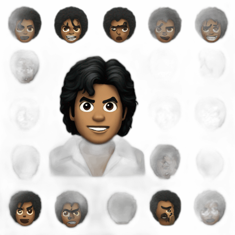 Michael Jackson thriller emoji