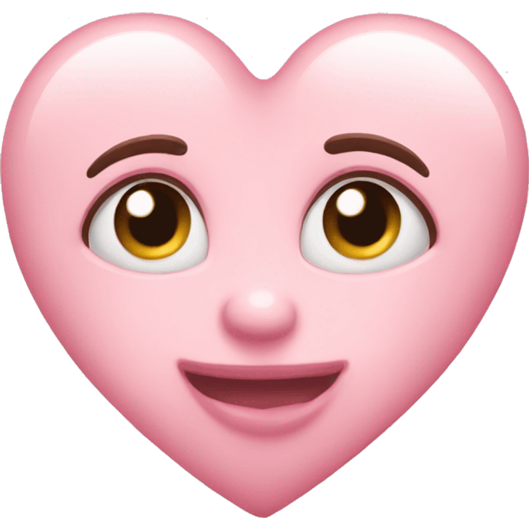 baby pink heart emoji