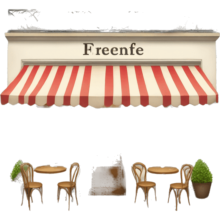 French café  emoji