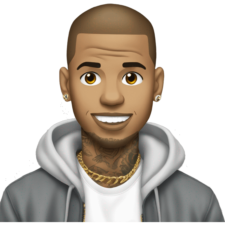 Chris Brown emoji