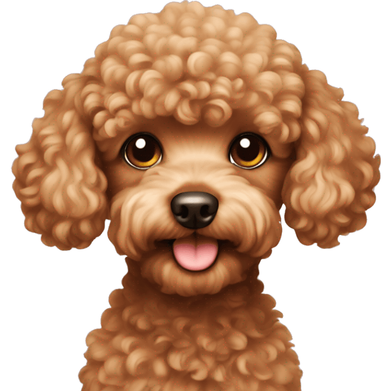 toy poodle emoji