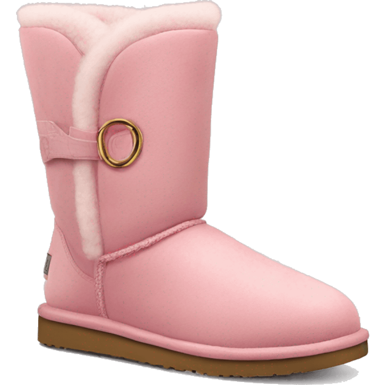 Ugg boots tasmins pink emoji