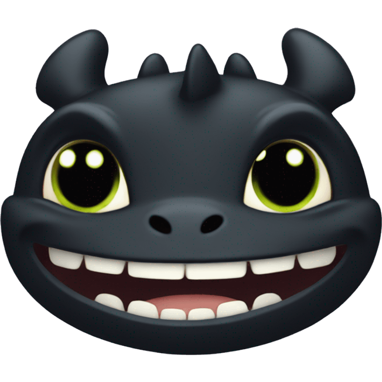 Toothless emoji