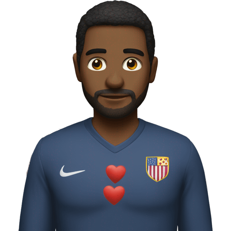 Corazón negro partido  emoji