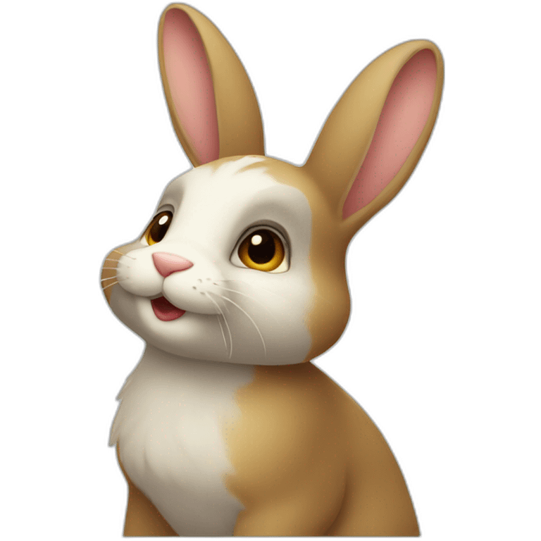 Lapin coquin emoji