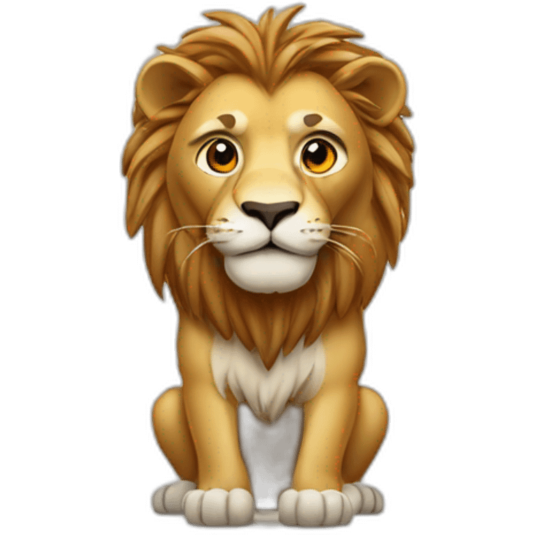 Lion with Tiguan emoji