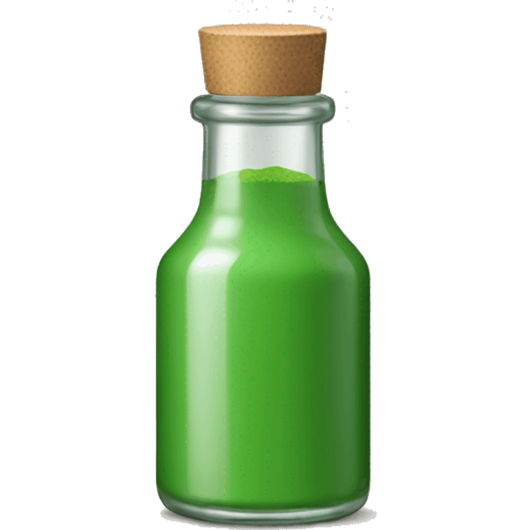 green spice bottle emoji