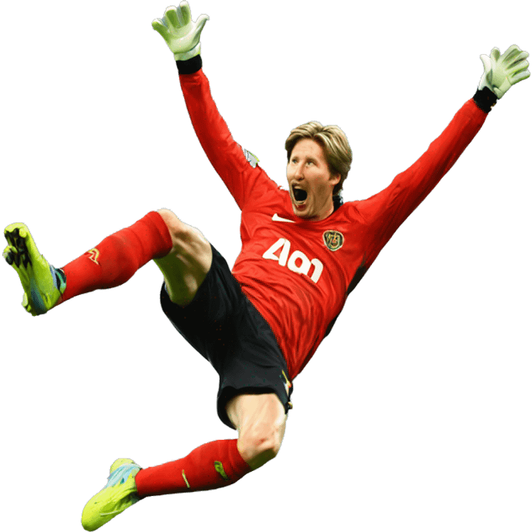 Van der sar jump emoji