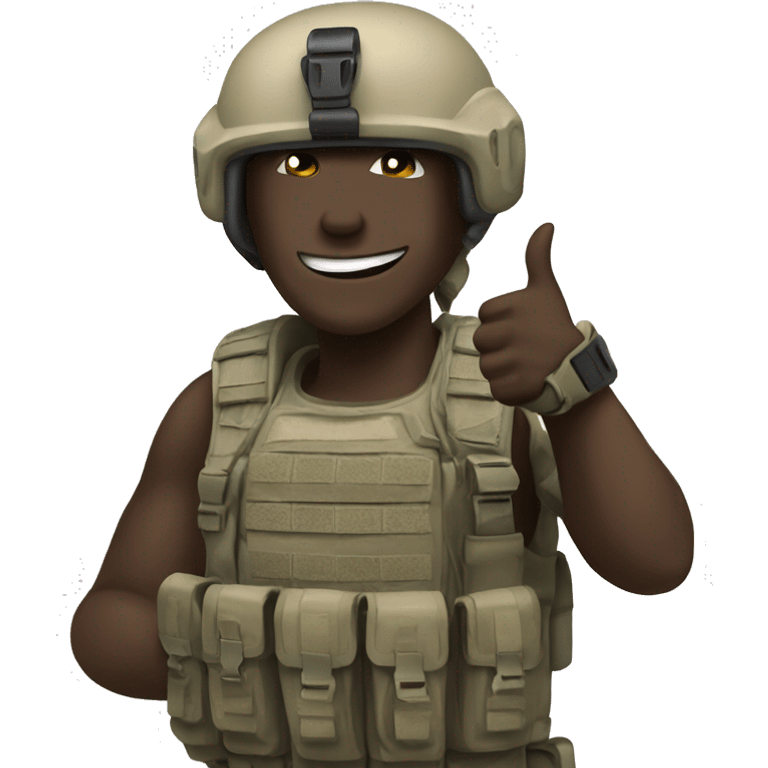 special forces thumbs up emoji