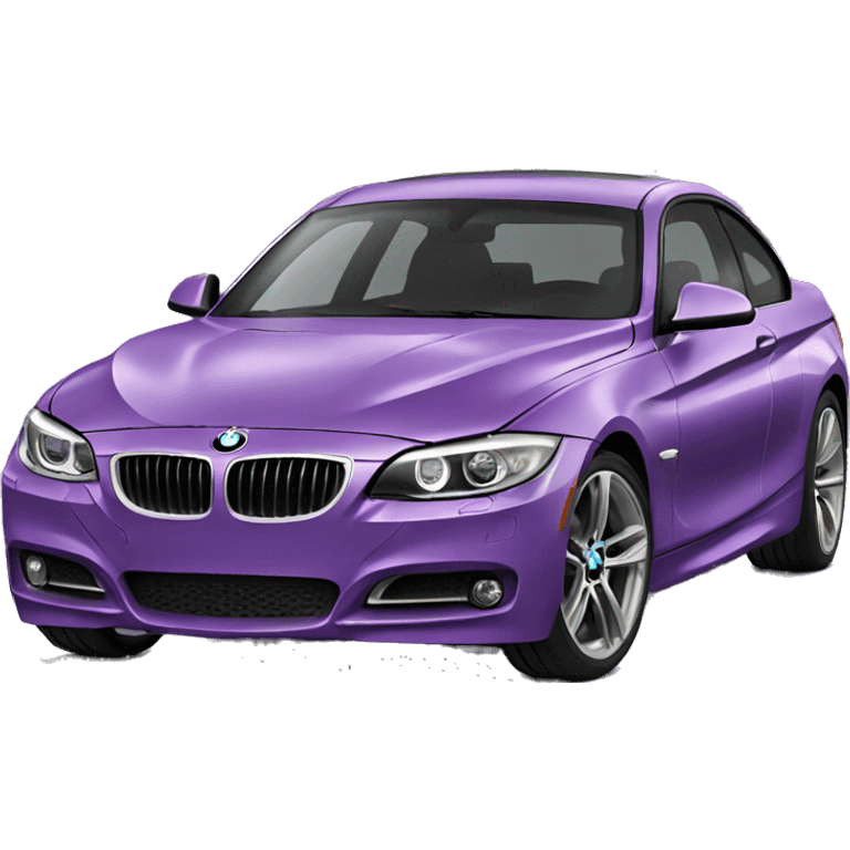 purple BMW emoji