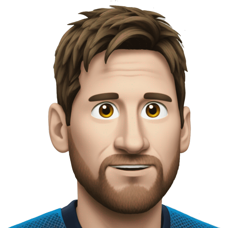 Messi qui court  emoji