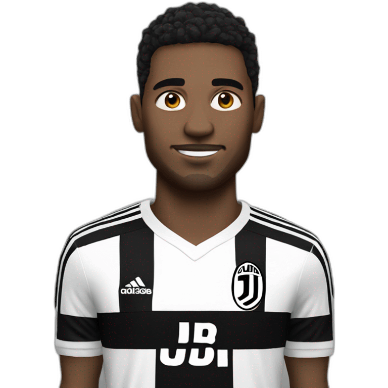 Juventus white player emoji