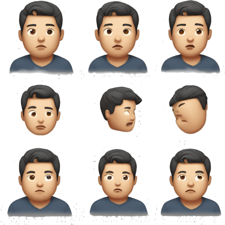 fat korean guy emoji