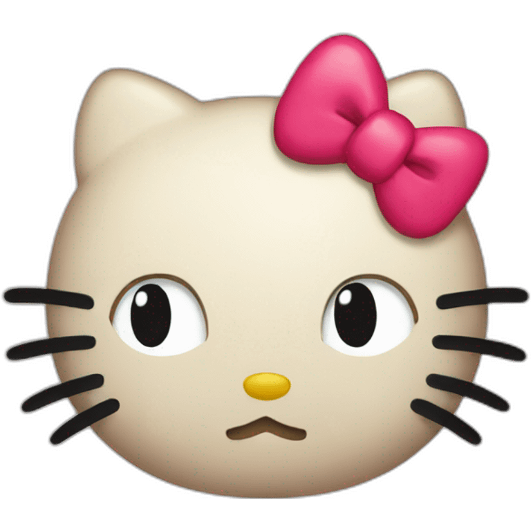 Hello kitty emoji