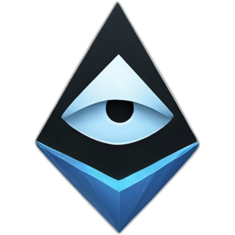 Ethereum logo crying emoji