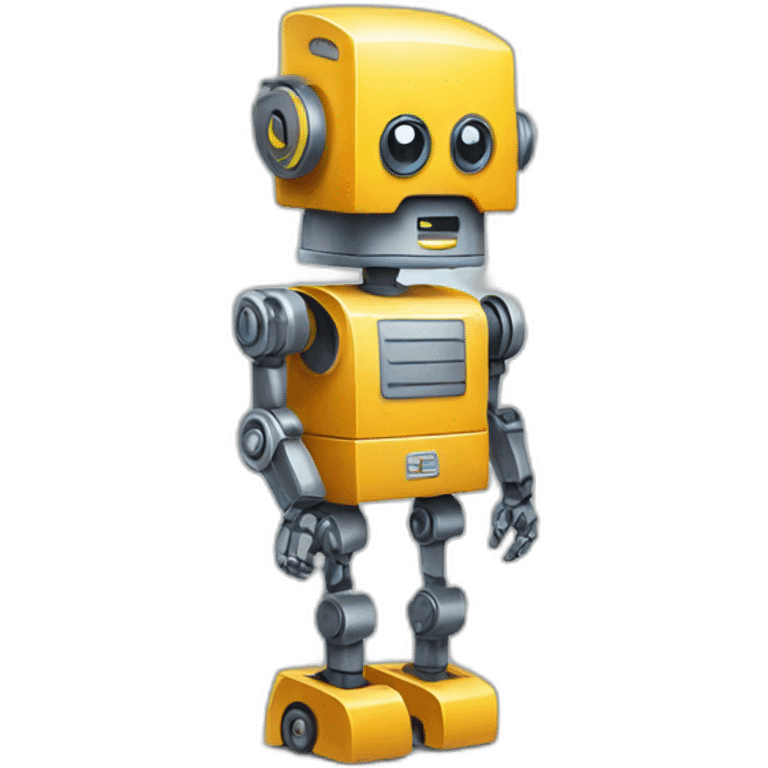 robot with a toolbox emoji