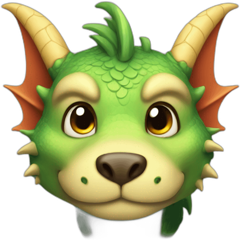 furry dragon emoji