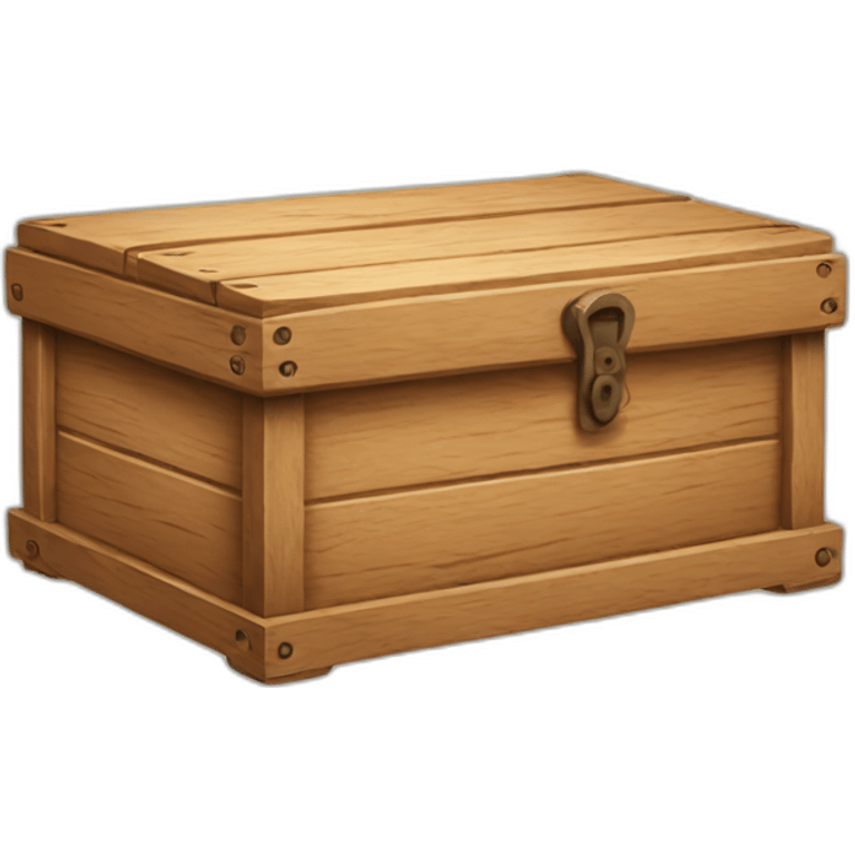 wooden box emoji