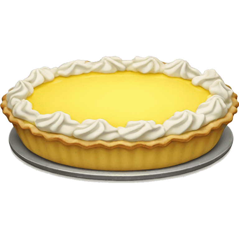 Lemon pie emoji