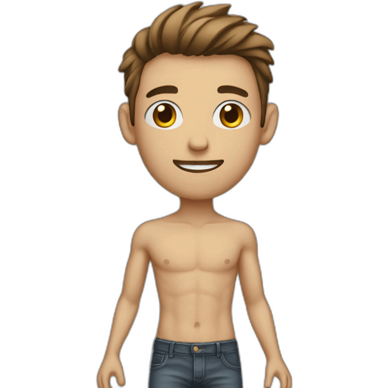 skinny guy emoji