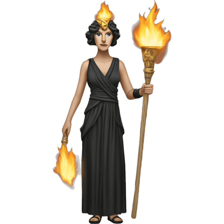 Hekate torchbearer emoji