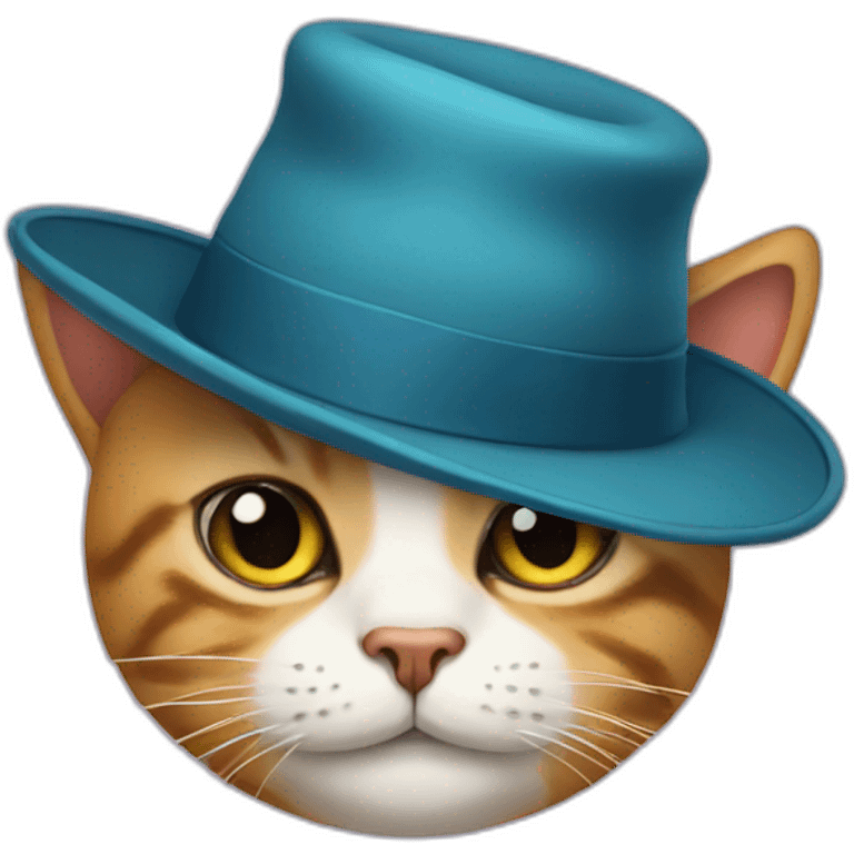 cat in a hat emoji