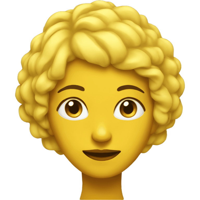 yellow woman relax emoji