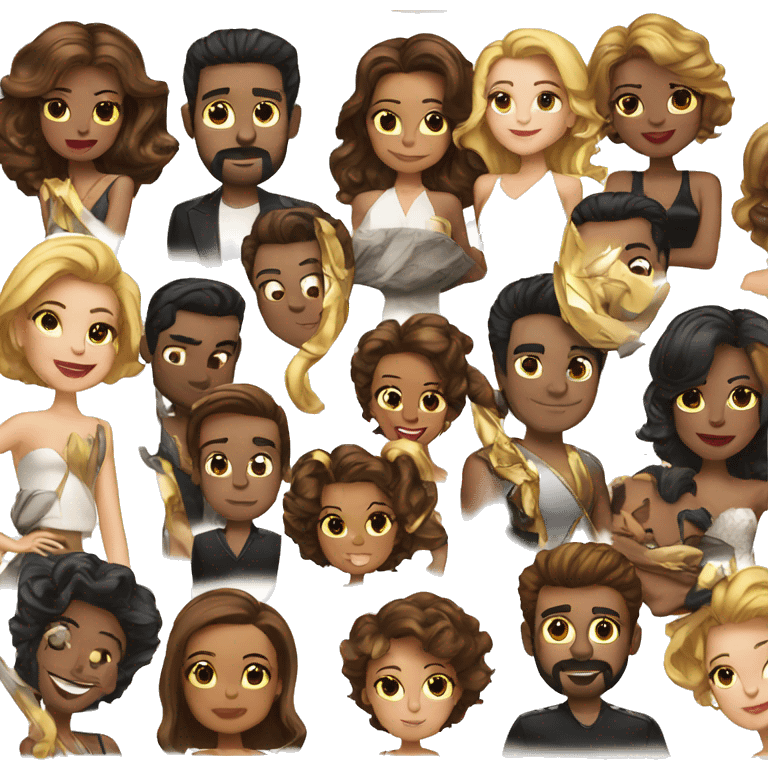 Estrellas de Hollywood  emoji