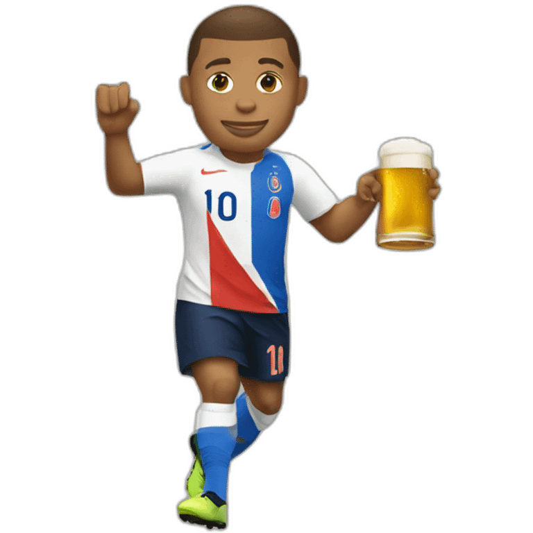 Mbappe beer emoji