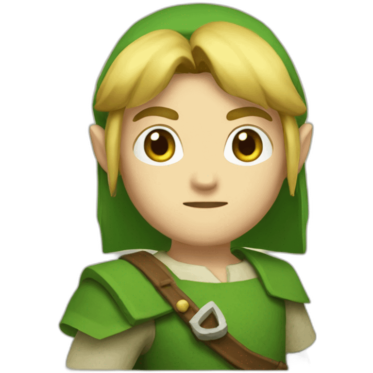 link from zelda, , seriosly emoji